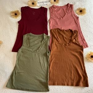 A New Day Target 4 Sleeveless Tanks Size Small GUC!
